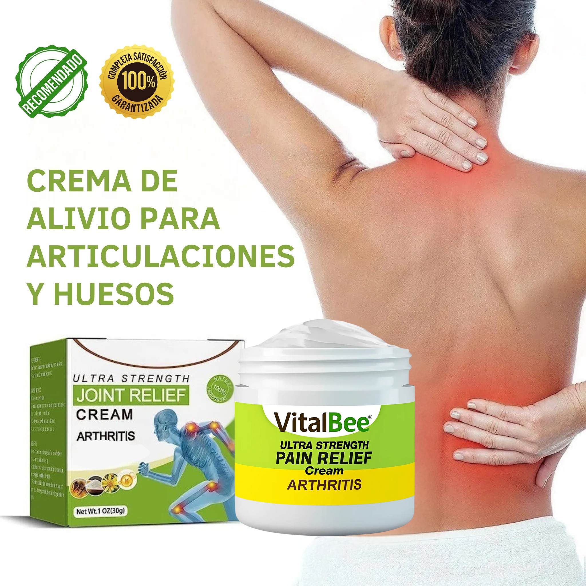 VitalBee™ Alivio Natural y Rápido para Dolores Articulares y Musculares